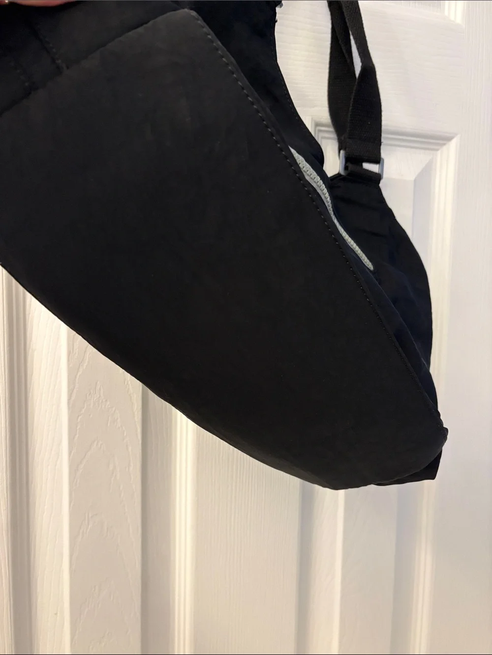 Harajuku Lovers Black Nylon shoulder Tote with Wide canvas Straps